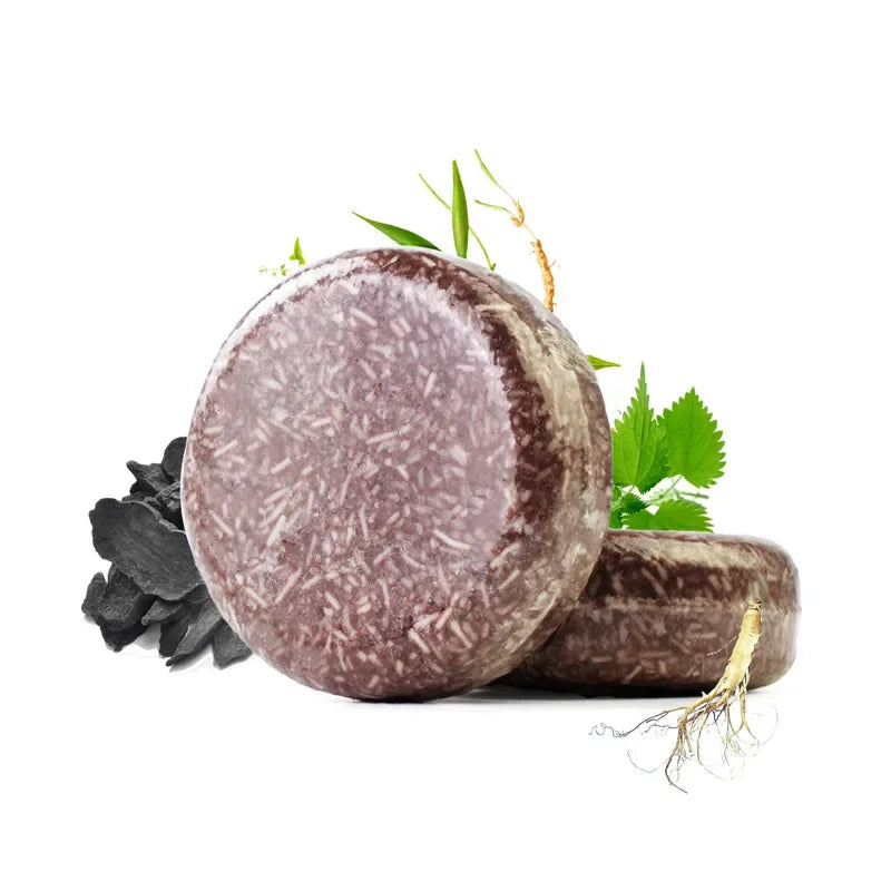 3 Pcs 60g Organic Natural Soap Bar Hair Growth Solid Shampoo Conditioner Moisturise SLES-Free Clean Vegan Promotion