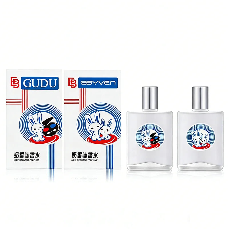 Sweet Milk Unisex Perfume Fresh Long-lasting Milk Light Fragrance Body Spray White Rabbit Milk Candy Mellow Milk Fragrance 30ml