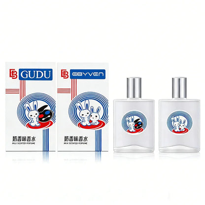 Sweet Milk Unisex Perfume Fresh Long-lasting Milk Light Fragrance Body Spray White Rabbit Milk Candy Mellow Milk Fragrance 30ml