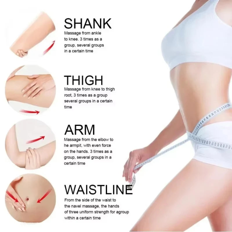 Fast Slimming Cream Weight Loss Remove Cellulite Sculpting Fat Burning Massage Firming Lifting Quickly Niacinamide Body Care 40g