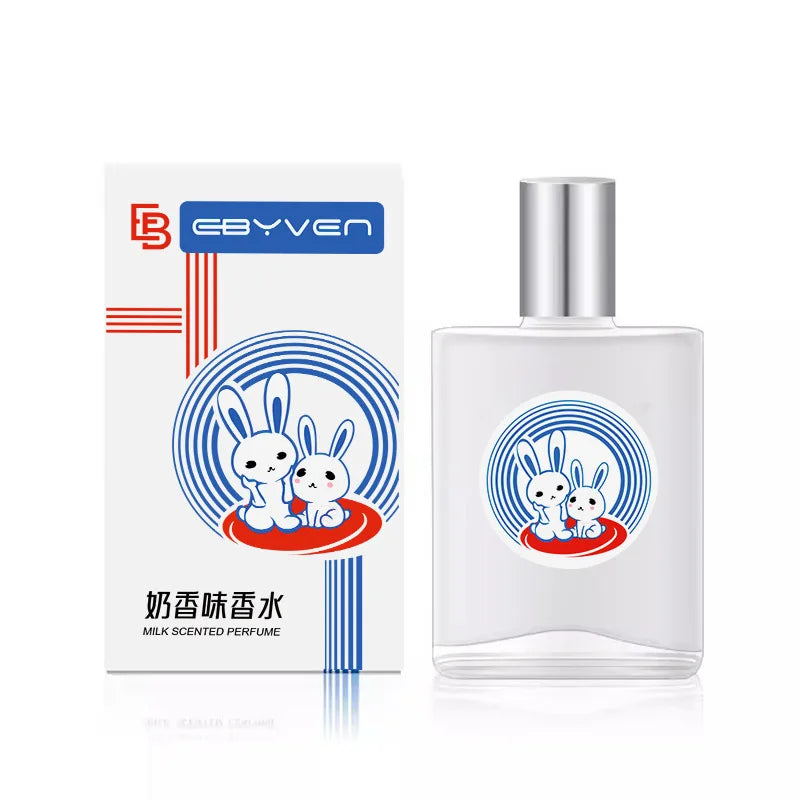 Sweet Milk Unisex Perfume Fresh Long-lasting Milk Light Fragrance Body Spray White Rabbit Milk Candy Mellow Milk Fragrance 30ml