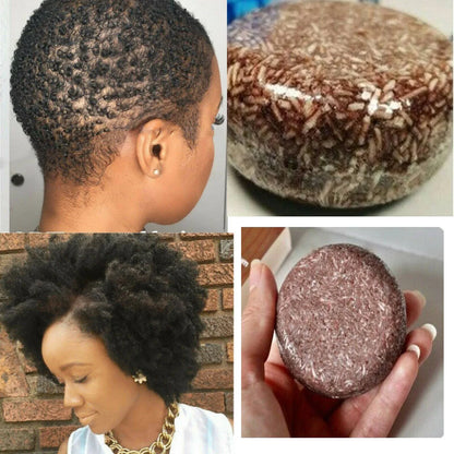 3 Pcs 60g Organic Natural Soap Bar Hair Growth Solid Shampoo Conditioner Moisturise SLES-Free Clean Vegan Promotion