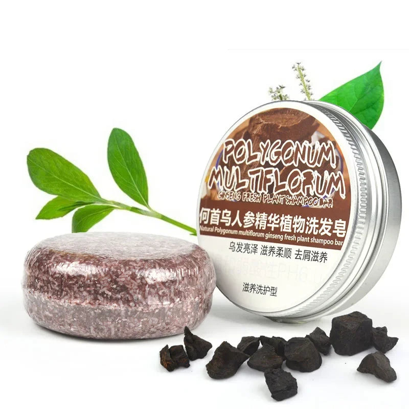 3 Pcs 60g Organic Natural Soap Bar Hair Growth Solid Shampoo Conditioner Moisturise SLES-Free Clean Vegan Promotion